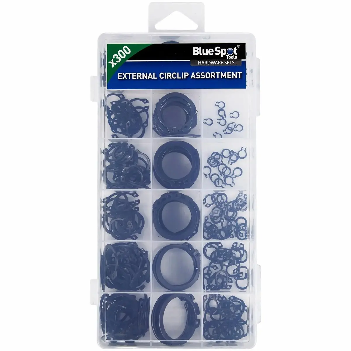 Bluespot Assorted External Circlip Set 300Pc 1