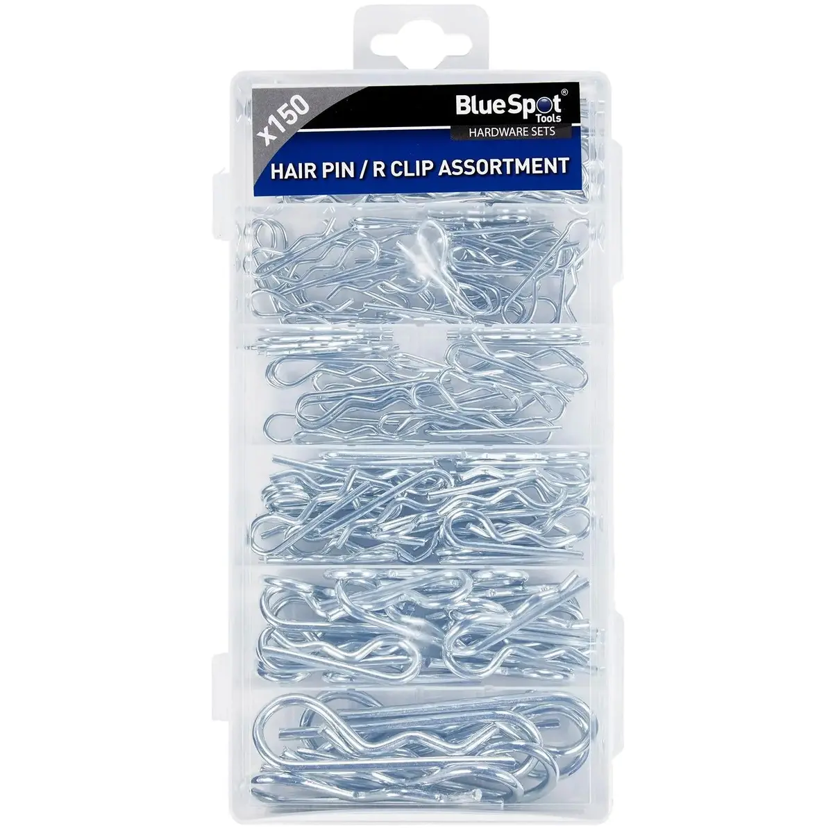 Bluespot Assorted Hair Pin And R Clip Set 150Pc 1