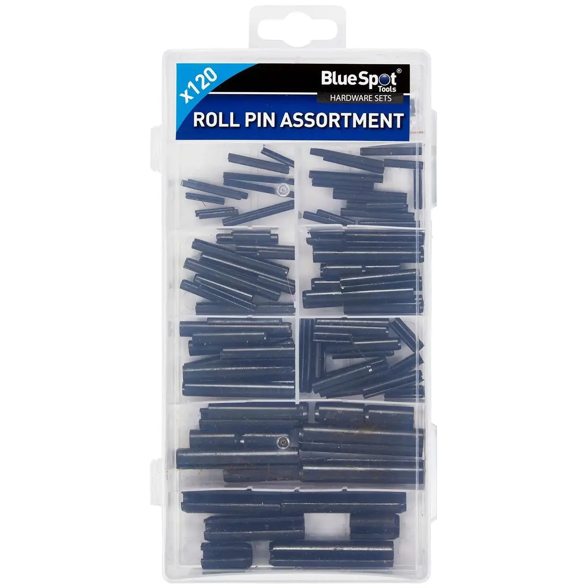 Bluespot Assorted Roll Pin Set 120Pc 1