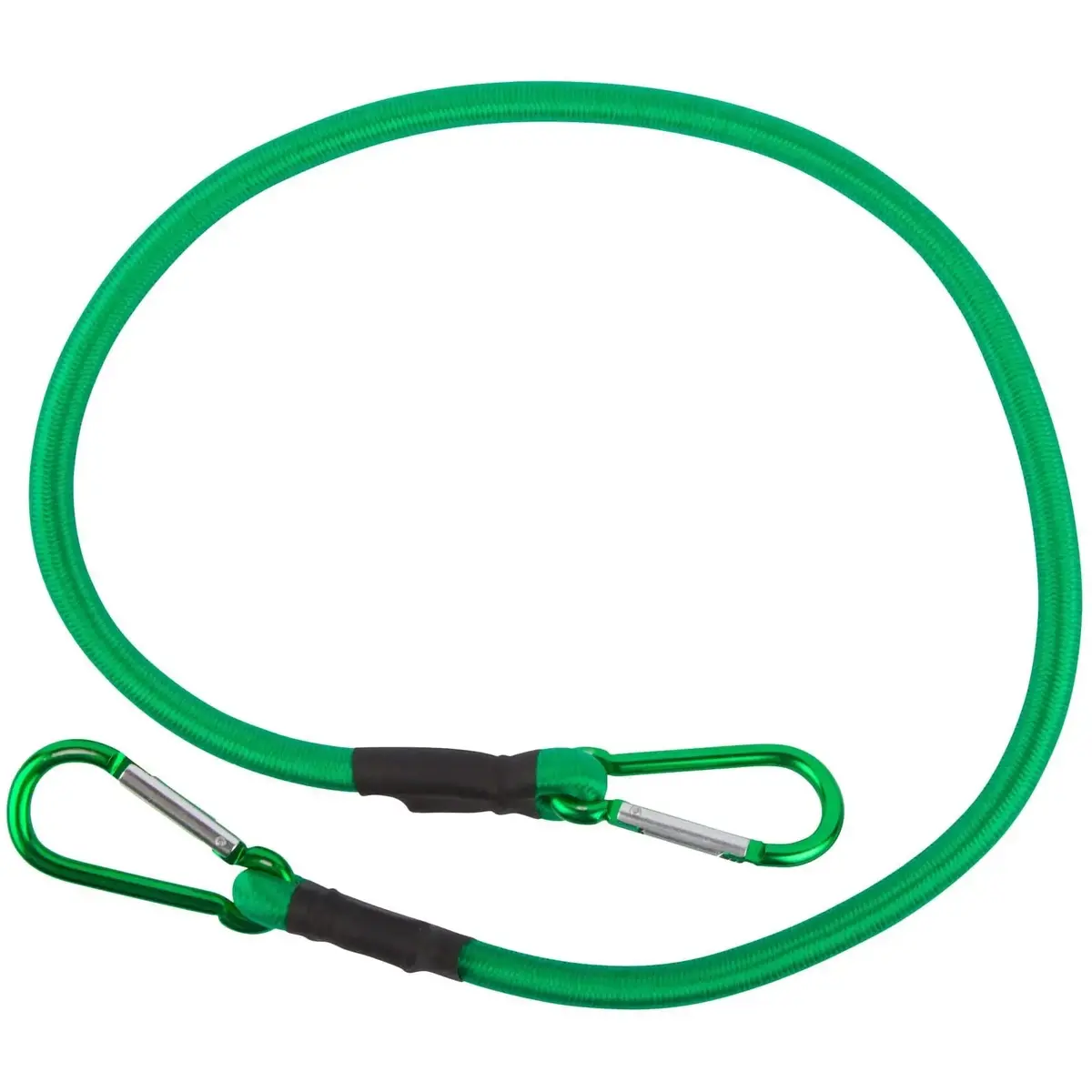 Bluespot Bungee Cord Snap Clip Carabiner 90Cm Green 1