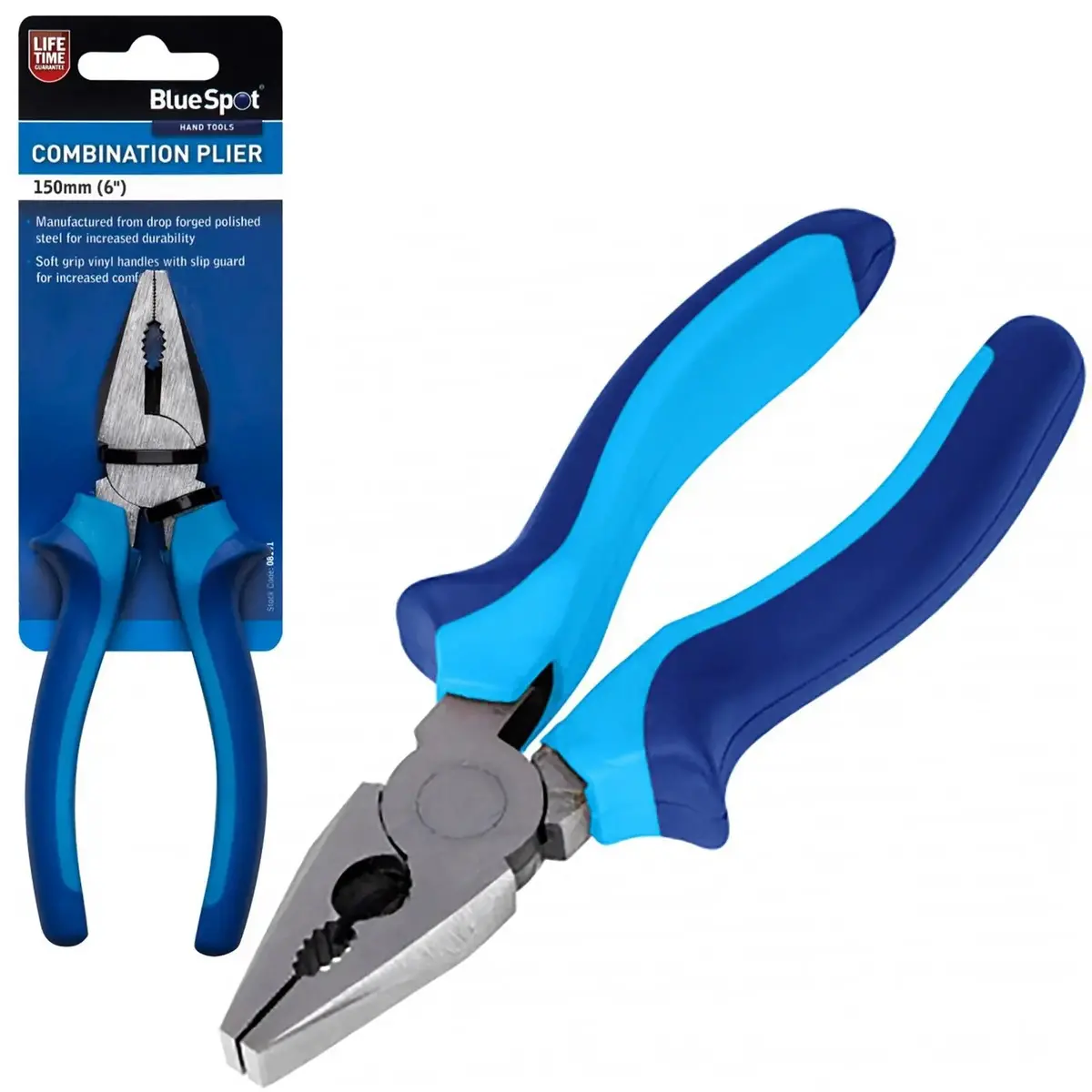 Bluespot Combination Plier 150Mm (6") 1
