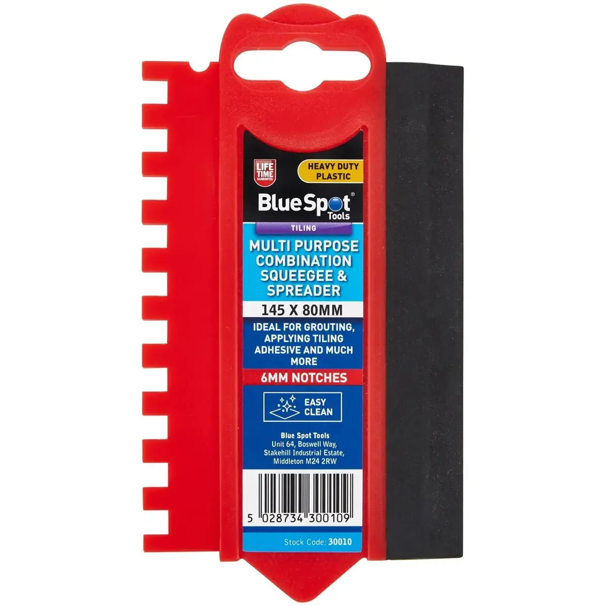 Bluespot Combination Squeegee And Grout Spreader Multi Purpose 145 X 80Mm 1