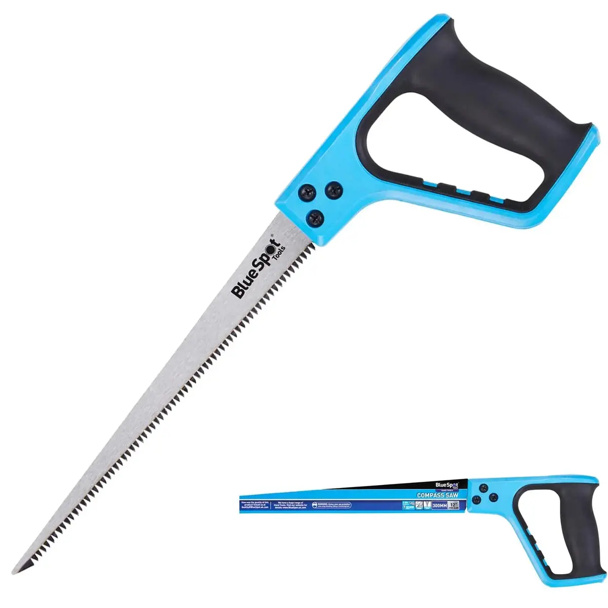 Bluespot Compass Saw 300Mm 12In 7Tpi 1