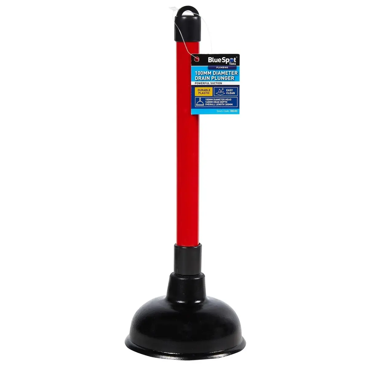Bluespot Drain Plunger 100Mm Diameter 1
