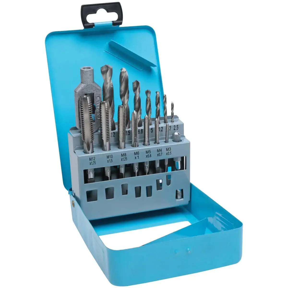 Bluespot Drill And Tap Set M3-M12 15 Piece 1