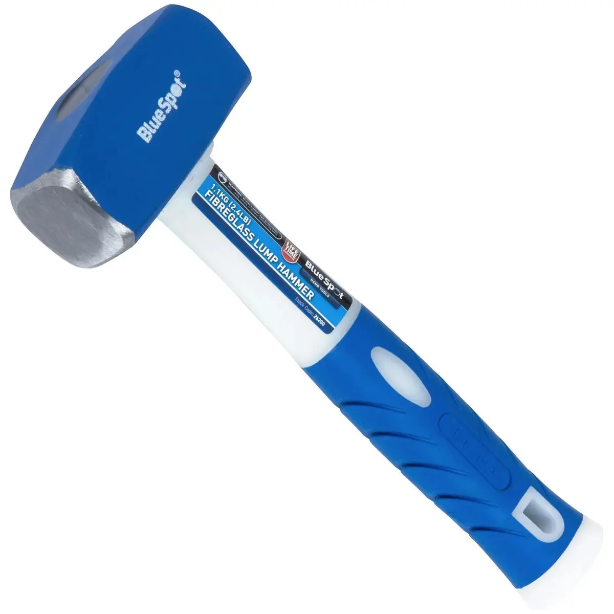 Bluespot Fibreglass Lump Hammer 1.1Kg 2.4Lb 1
