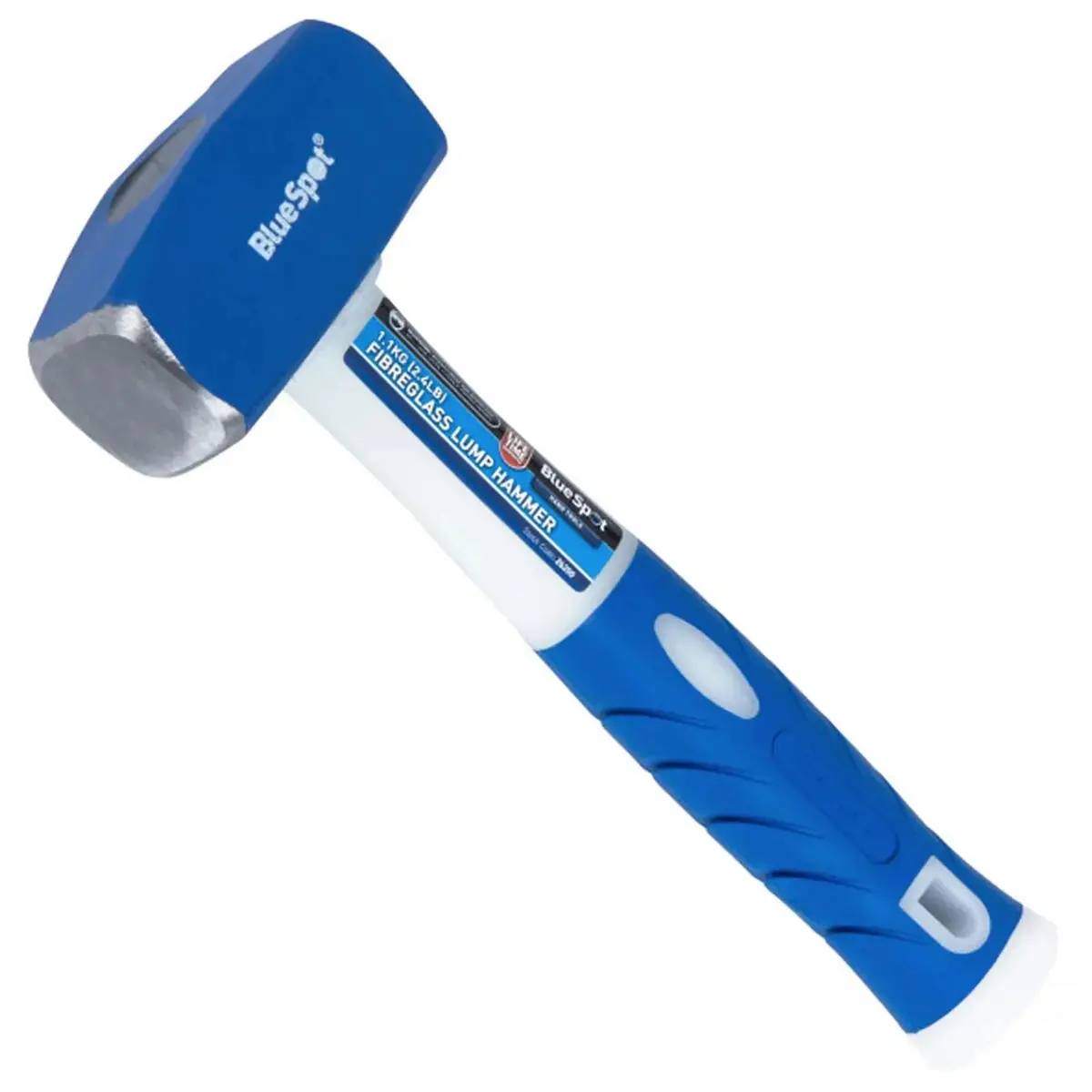 Bluespot Fibreglass Lump Hammer 1.8Kg 4Lb 1