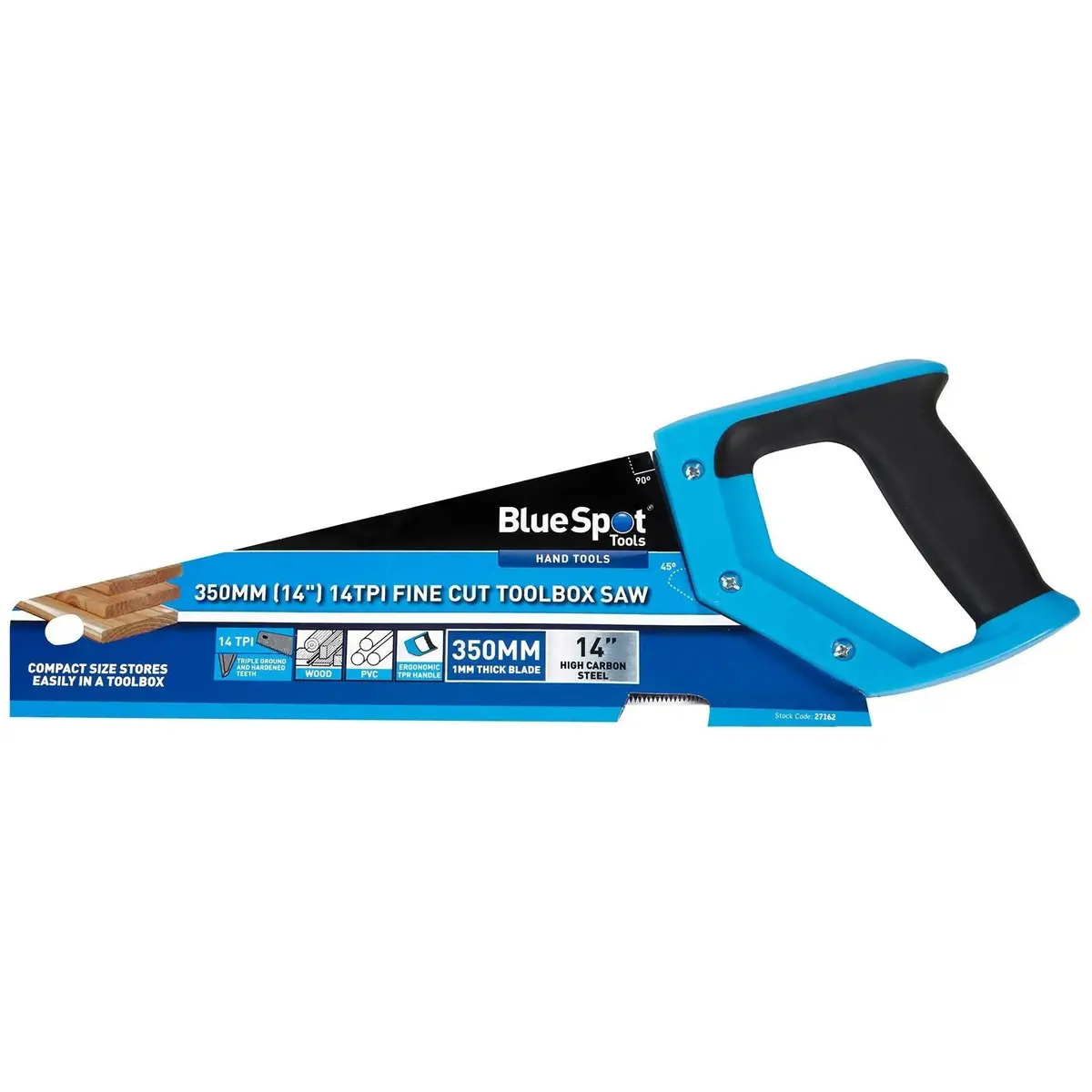 Bluespot Fine Cut Toolbox Saw 14Tpi 14 1