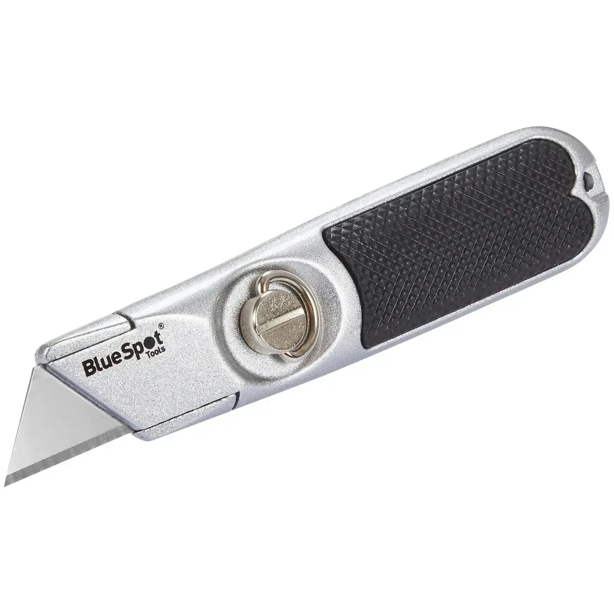 Bluespot Fixed Blade Utility Knife Zinc Soft Grip 1