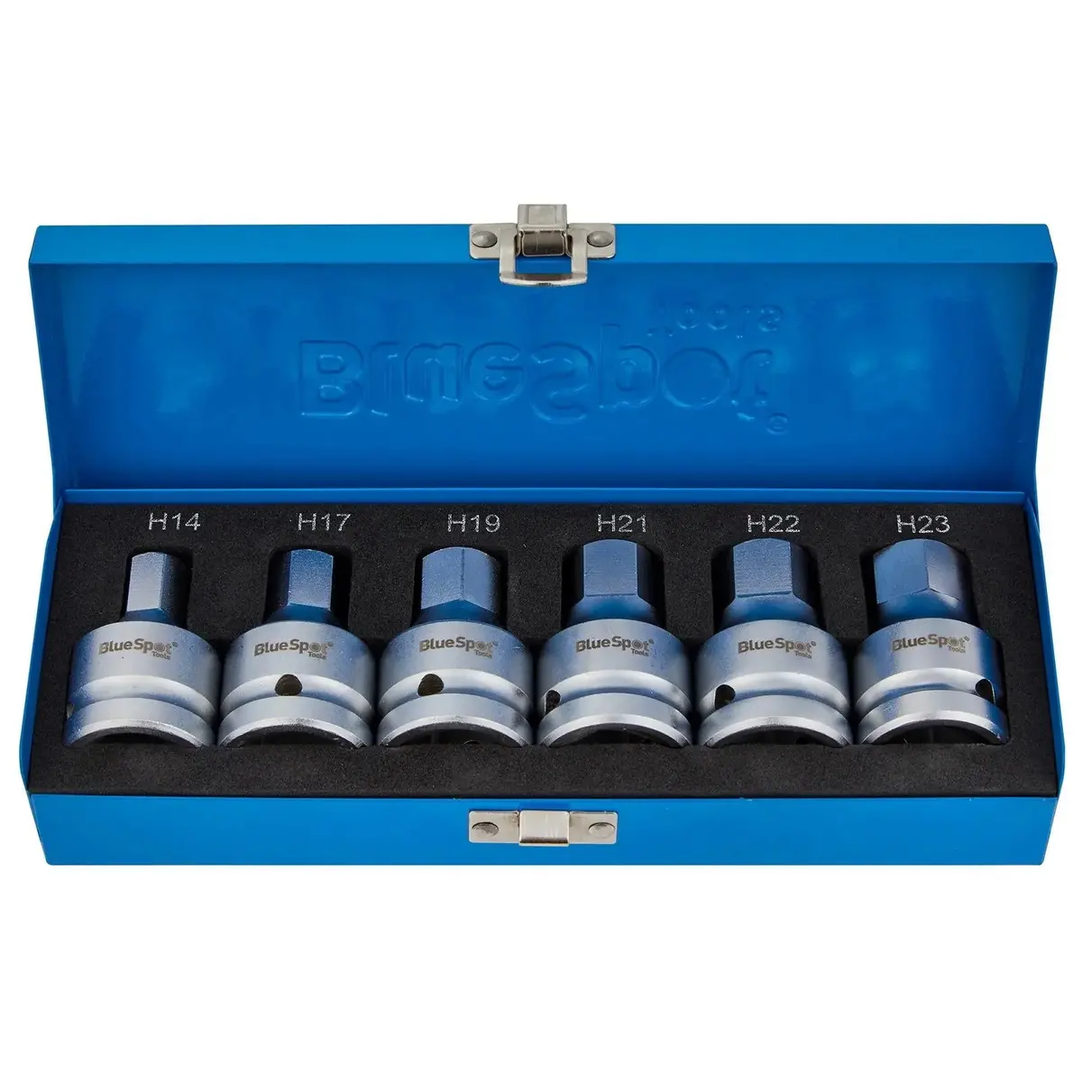 Bluespot Hex Bit Socket Set 3/4" Drive H14-H23 6 Piece 1