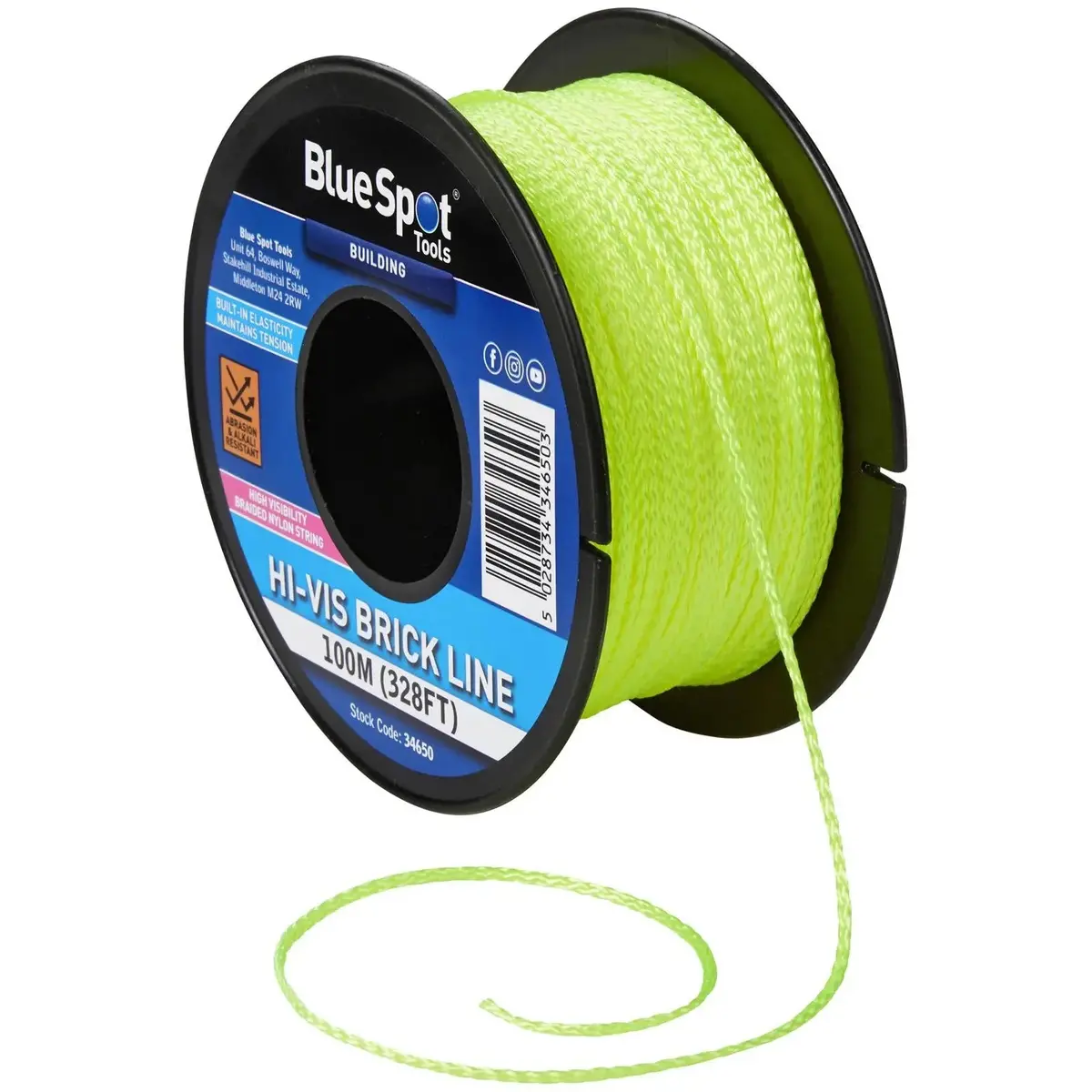 Bluespot Hi-Vis Brick Line 100M 1