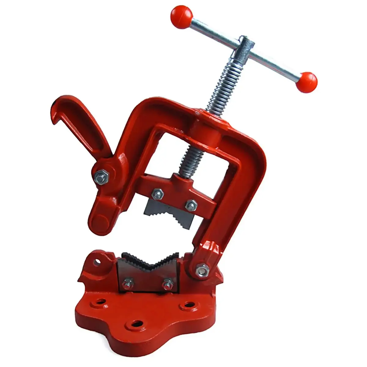 Bluespot Hinged Clamping Pipe Vice Rapid Access Bench Clamp 7-75Mm Capacity 1