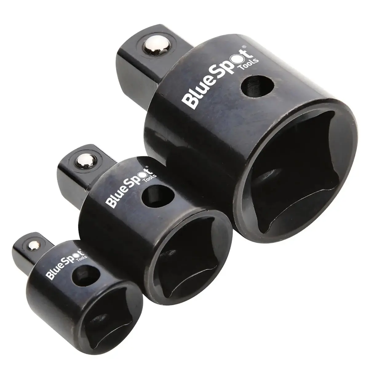 Bluespot Impact Adaptor Set 1/4" - 3/8" - 1/2" - 3/4" 3 Piece 1