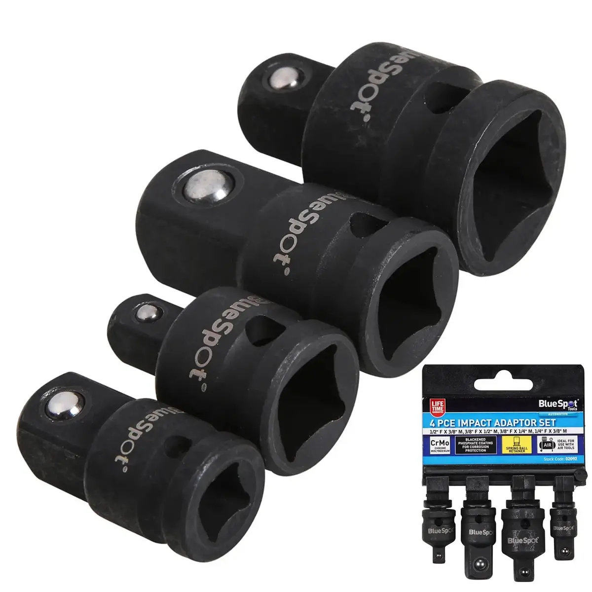 Bluespot Impact Adaptor Set 4 Piece 1