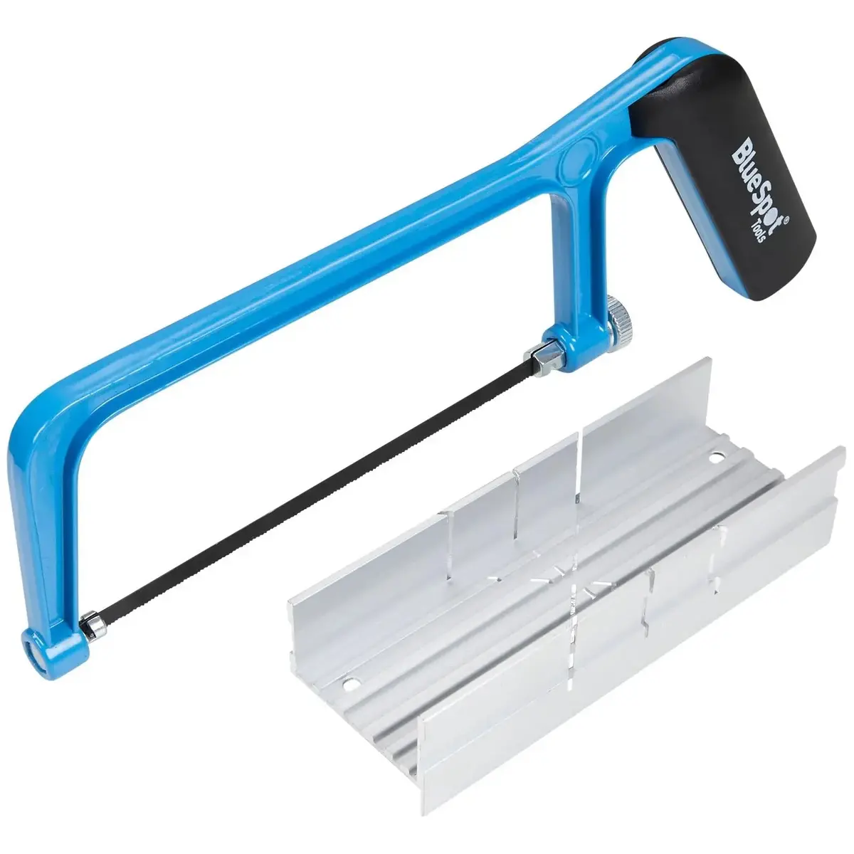 Bluespot Junior Hacksaw 150Mm With Aluminium Mitre Box 1