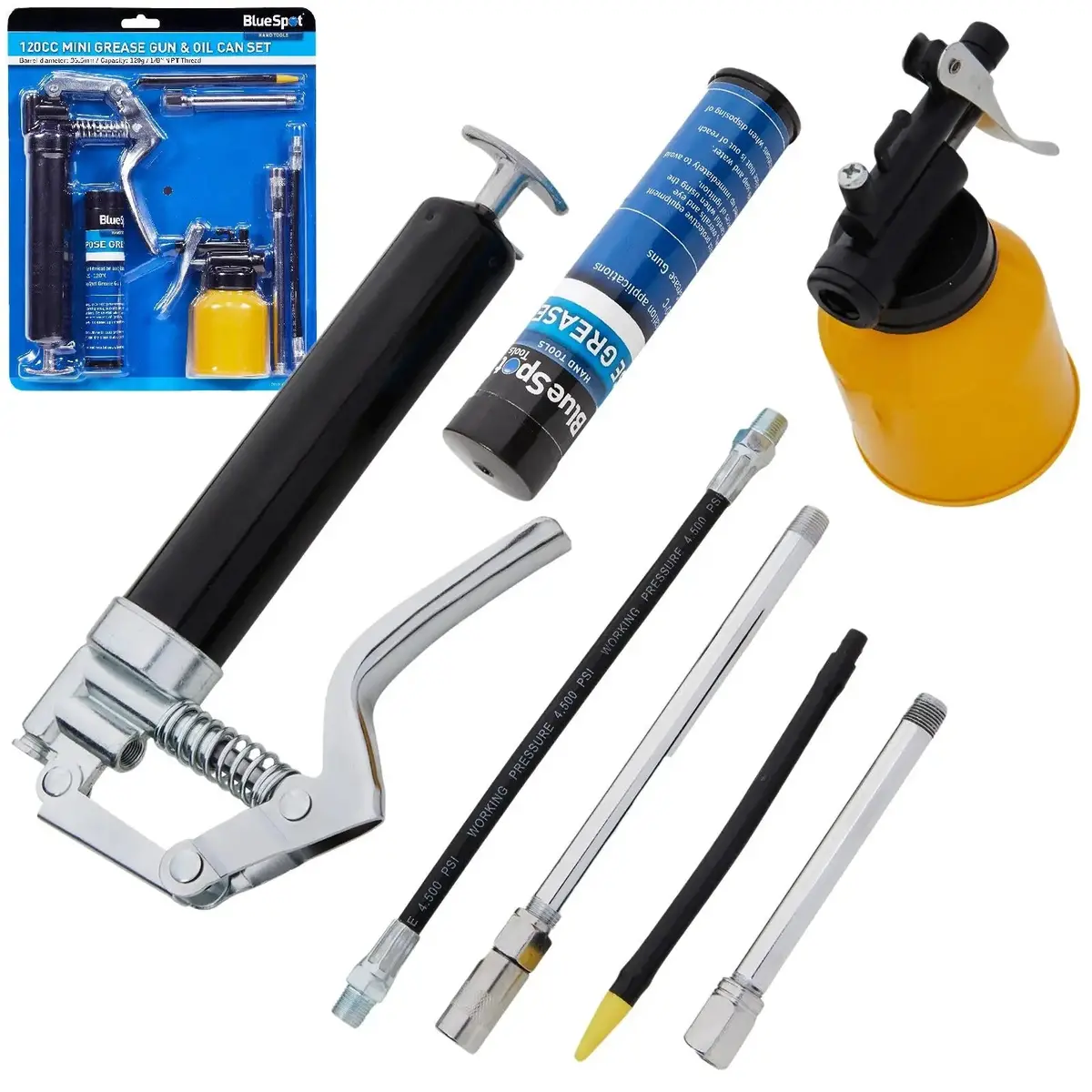Bluespot Mini Grease Gun And Oil Can Set 120Cc 1