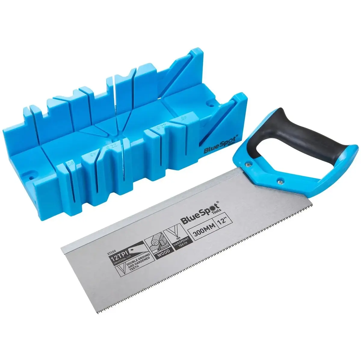 Bluespot Mitre Box And Tenon Saw Set 300Mm 1