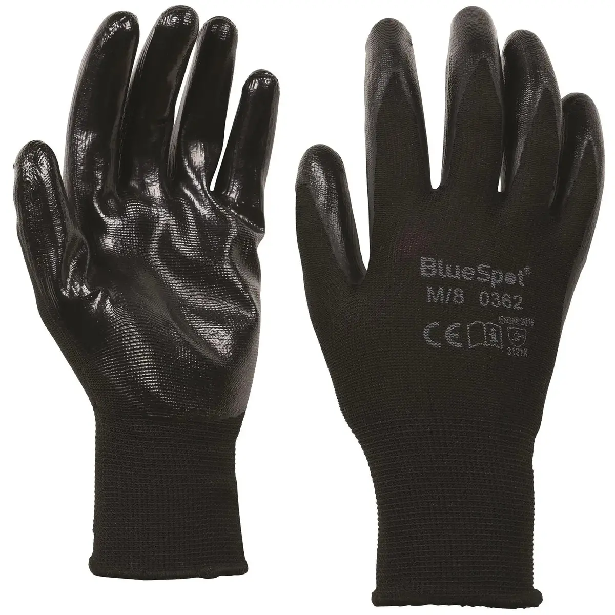 Bluespot Nitrile Grip Gloves 1 Pair 1