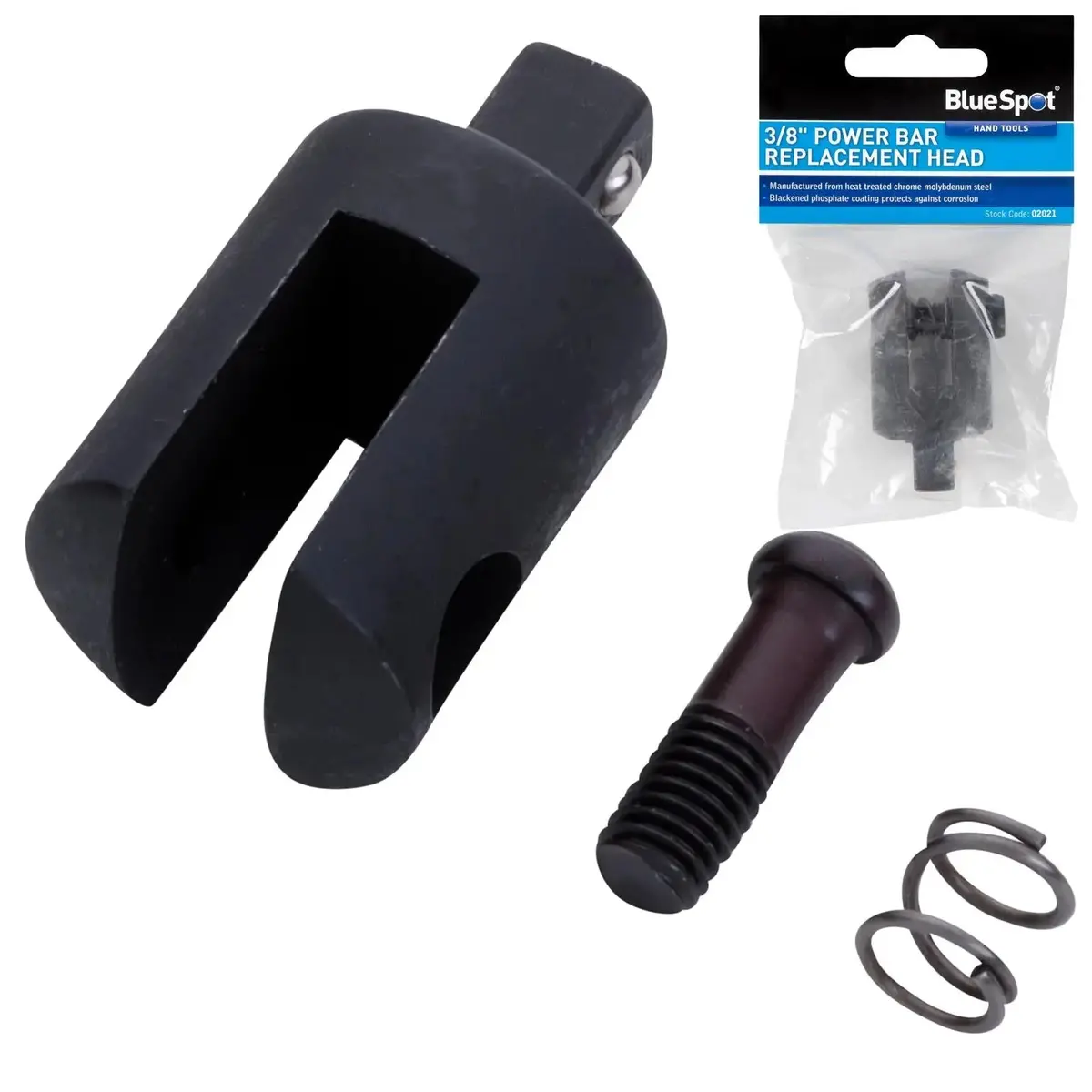 Bluespot Power Breaker Bar Replacement Knuckle Head 3/8" Drive 1