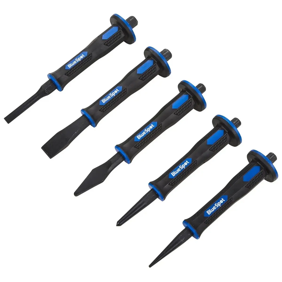 Bluespot Punch And Chisel Set In Eva Foam 5 Piece 1