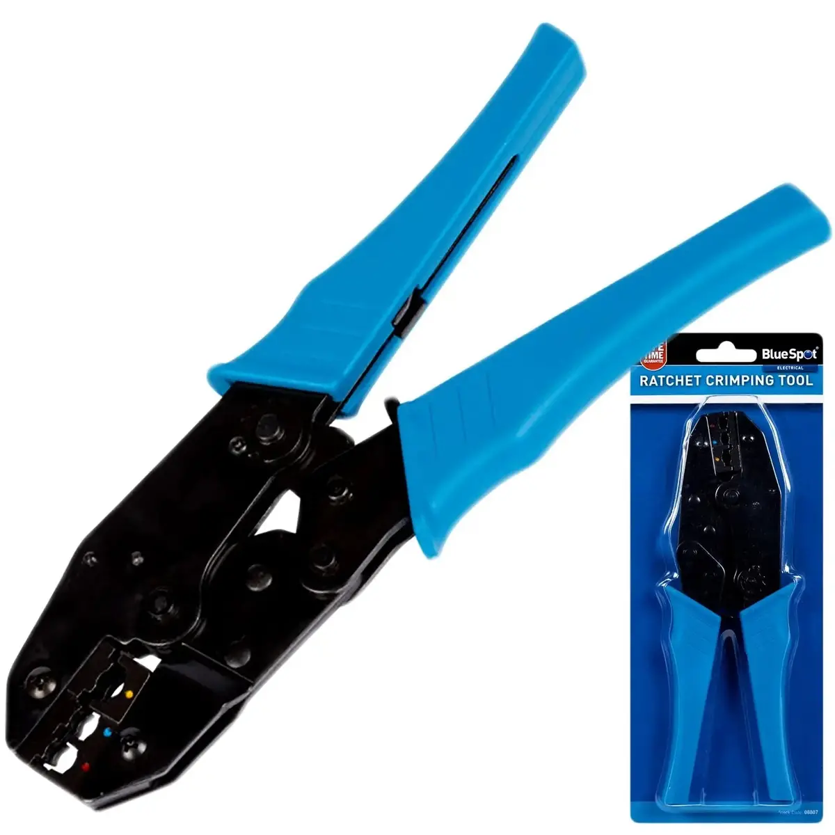 Bluespot Ratchet Crimping Tool For Insulated Electrical Terminals 1
