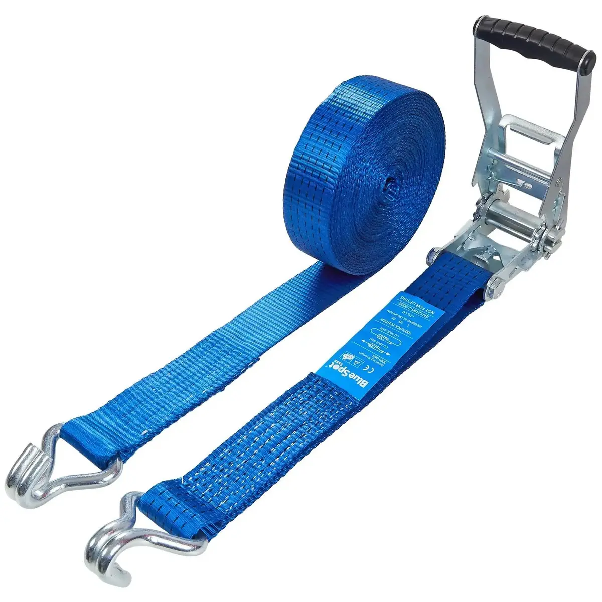 Bluespot Ratchet Tie Down Heavy Duty Cargo Lash 50Mm X 10M 1