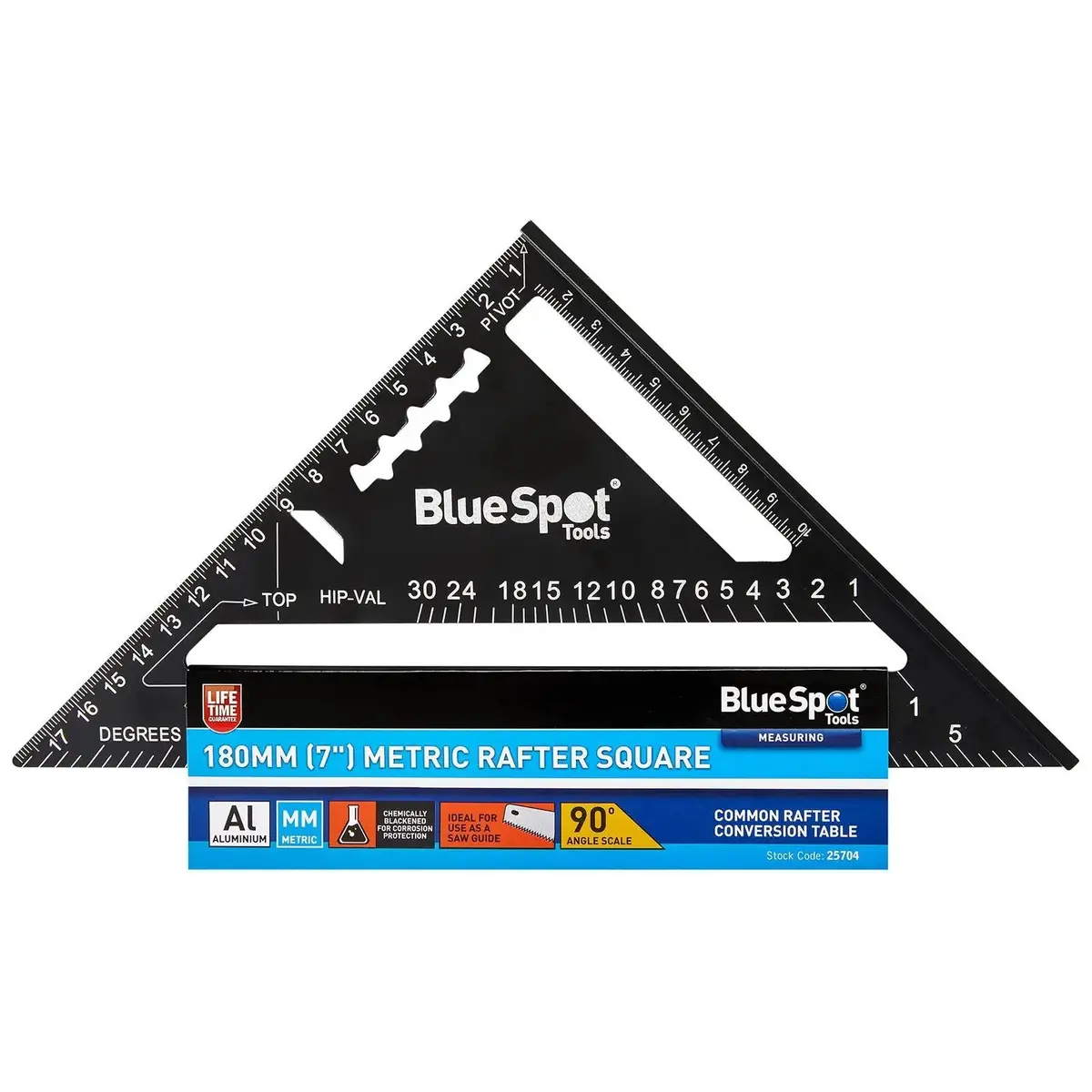 Bluespot Roofing Rafter Square 180Mm Metric 1