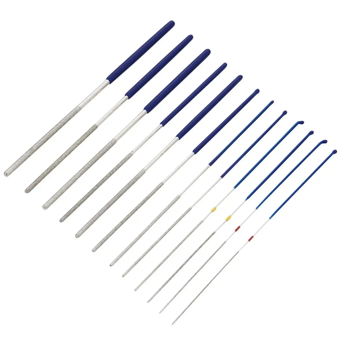 Bluespot Round Flexible Diamond File Set 12 Piece 1