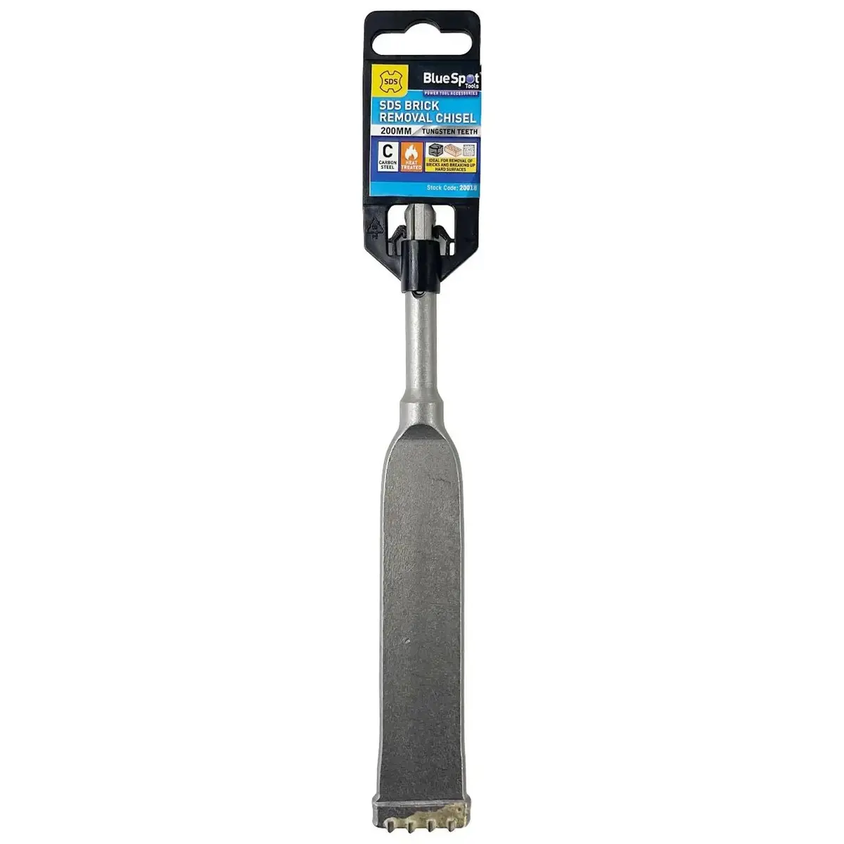 Bluespot Sds Plus Brick Removal Chisel 200Mm 8In 10 X 30Mm Wide 1