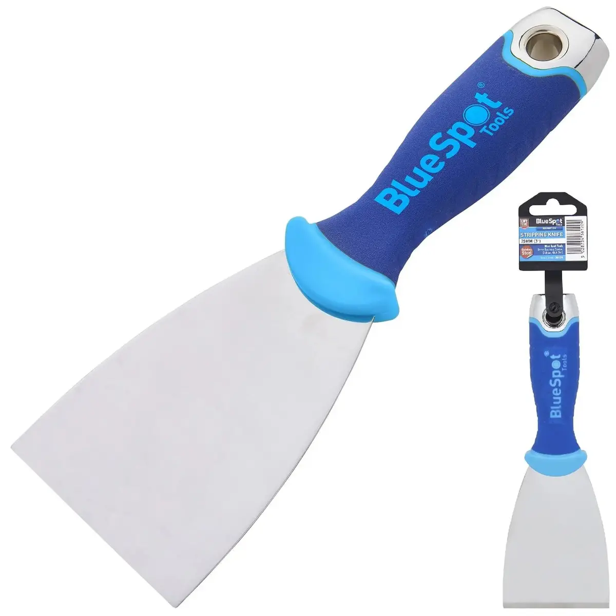 Bluespot Stripping Knife For Paint Wallpaper 75Mm 3In 1