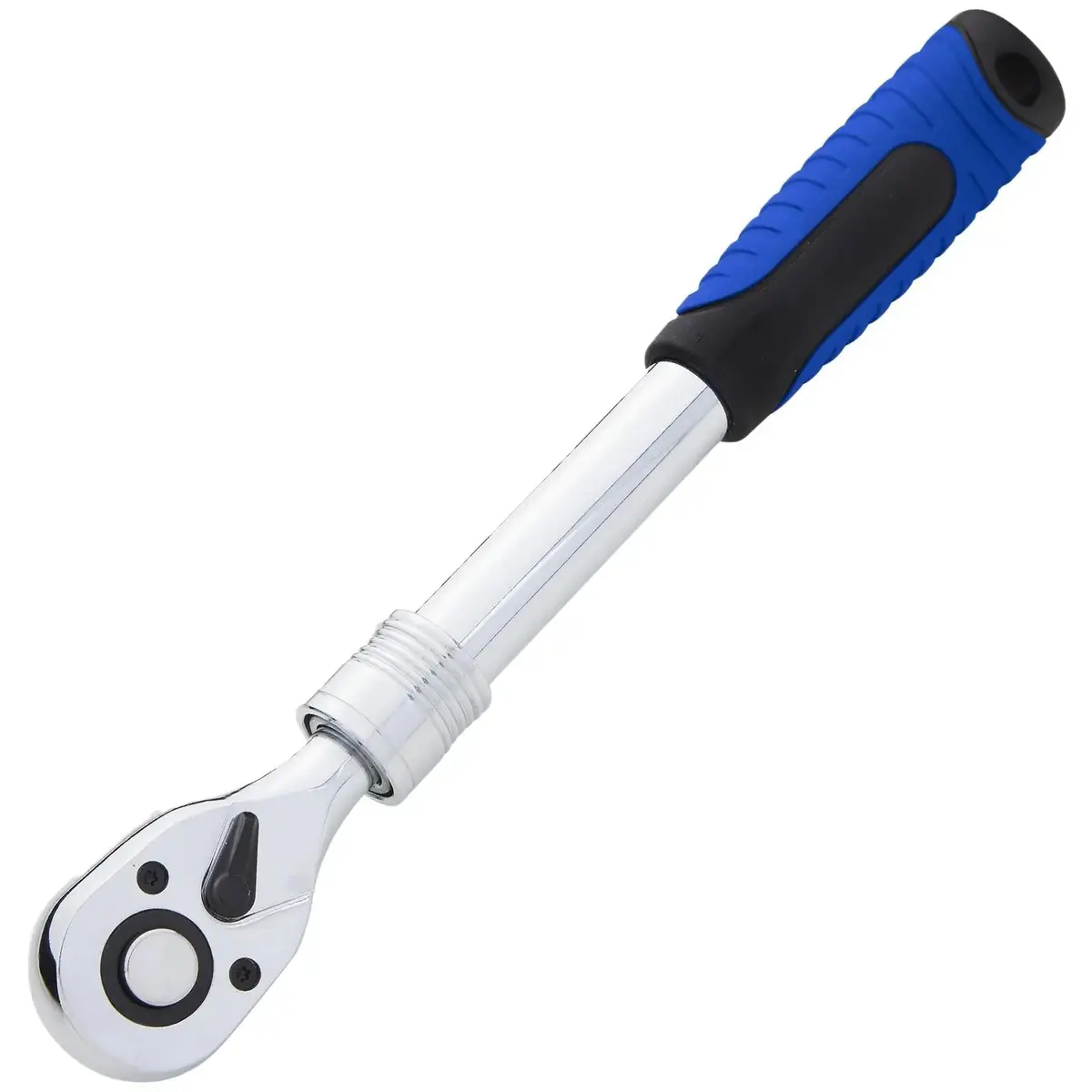 Bluespot Telescopic Socket Ratchet Handle 1/2" Drive 305Mm-440Mm 72 Teeth 1
