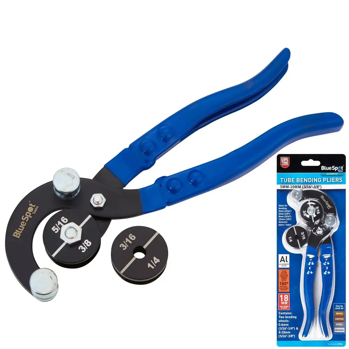 Bluespot Tube Pipe Bending Pliers 5-10Mm Tube Diameter 1