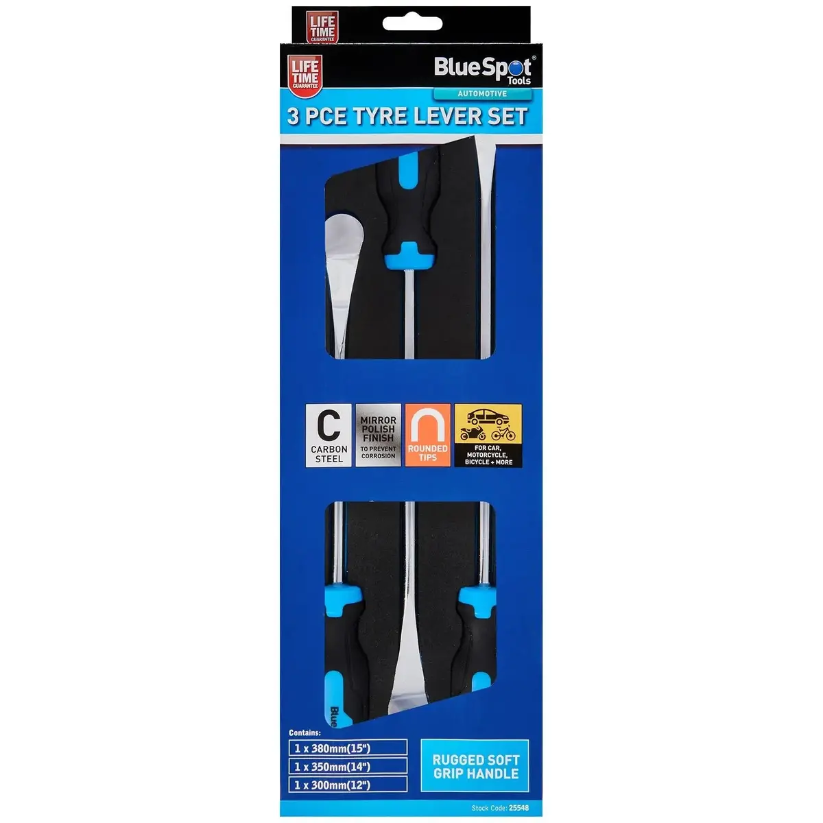 Bluespot Tyre Lever Set Eva Foam Tray 3 Piece 1