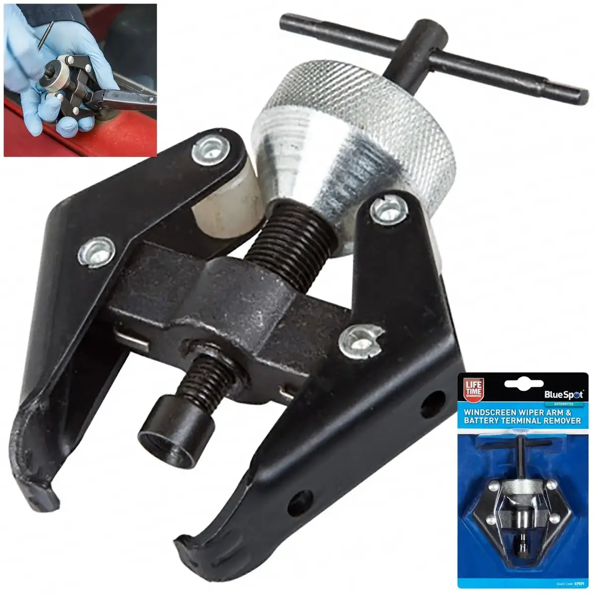 Bluespot Windscreen Wiper Arm And Battery Terminal Remover 1