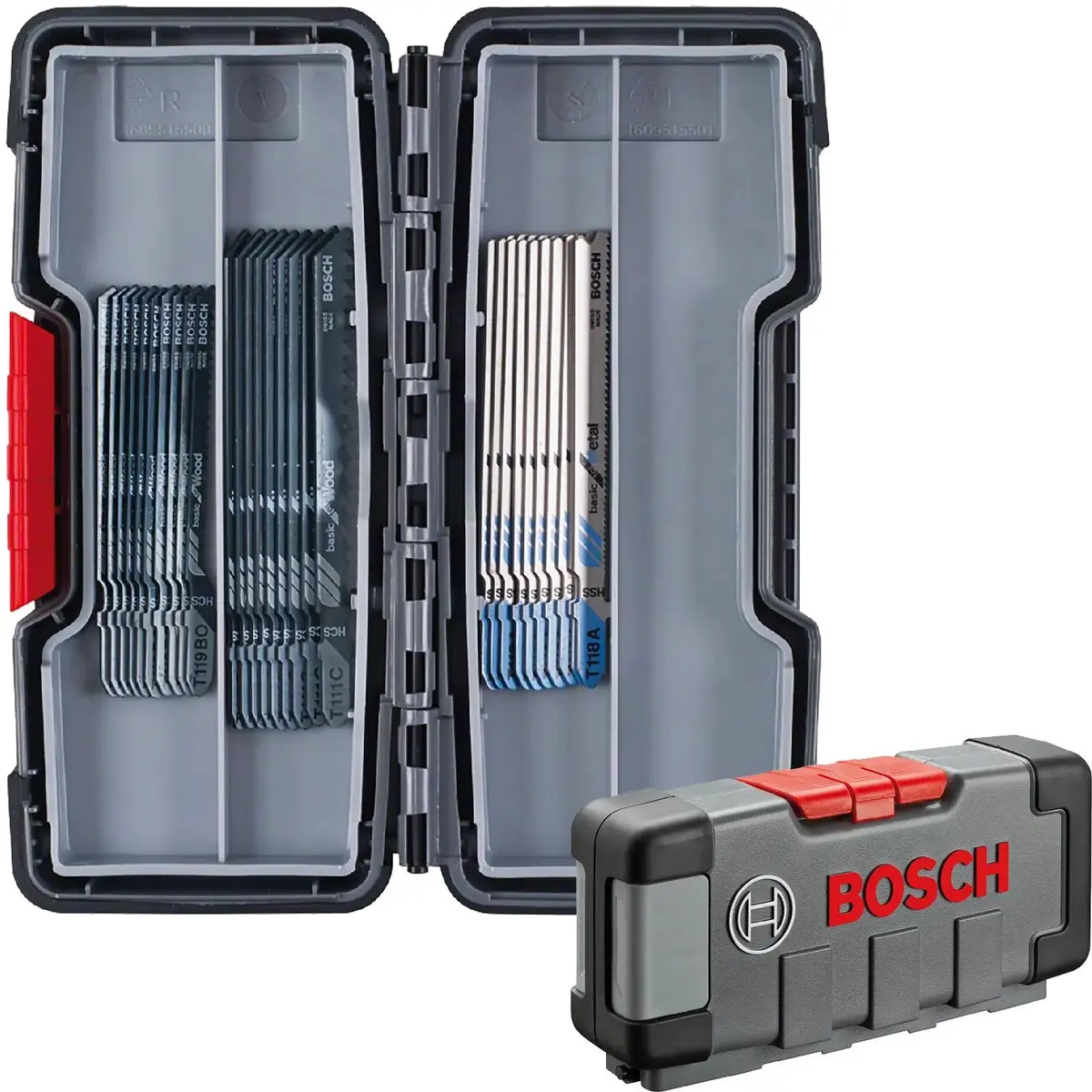 Bosch Jigsaw Blade Set 30 Piece In Tough Box For Wood And Metal 1