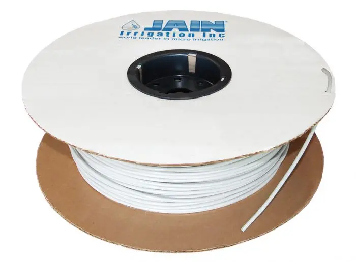Flexible White Polyethylene Tubing – 3/5 Inch Diameter