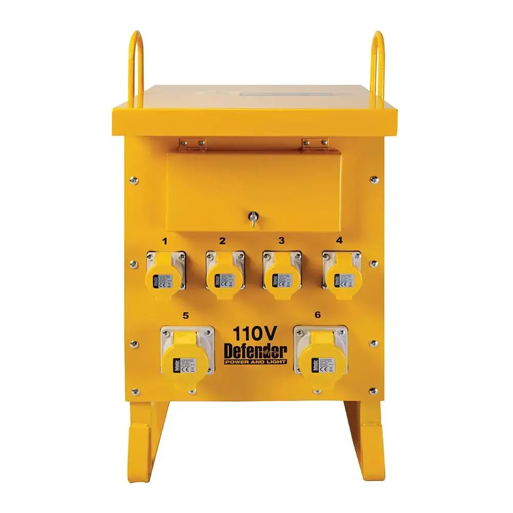 Defender 10Kva Single Phase Transformer 16A / 32A 110V Ze210022 1