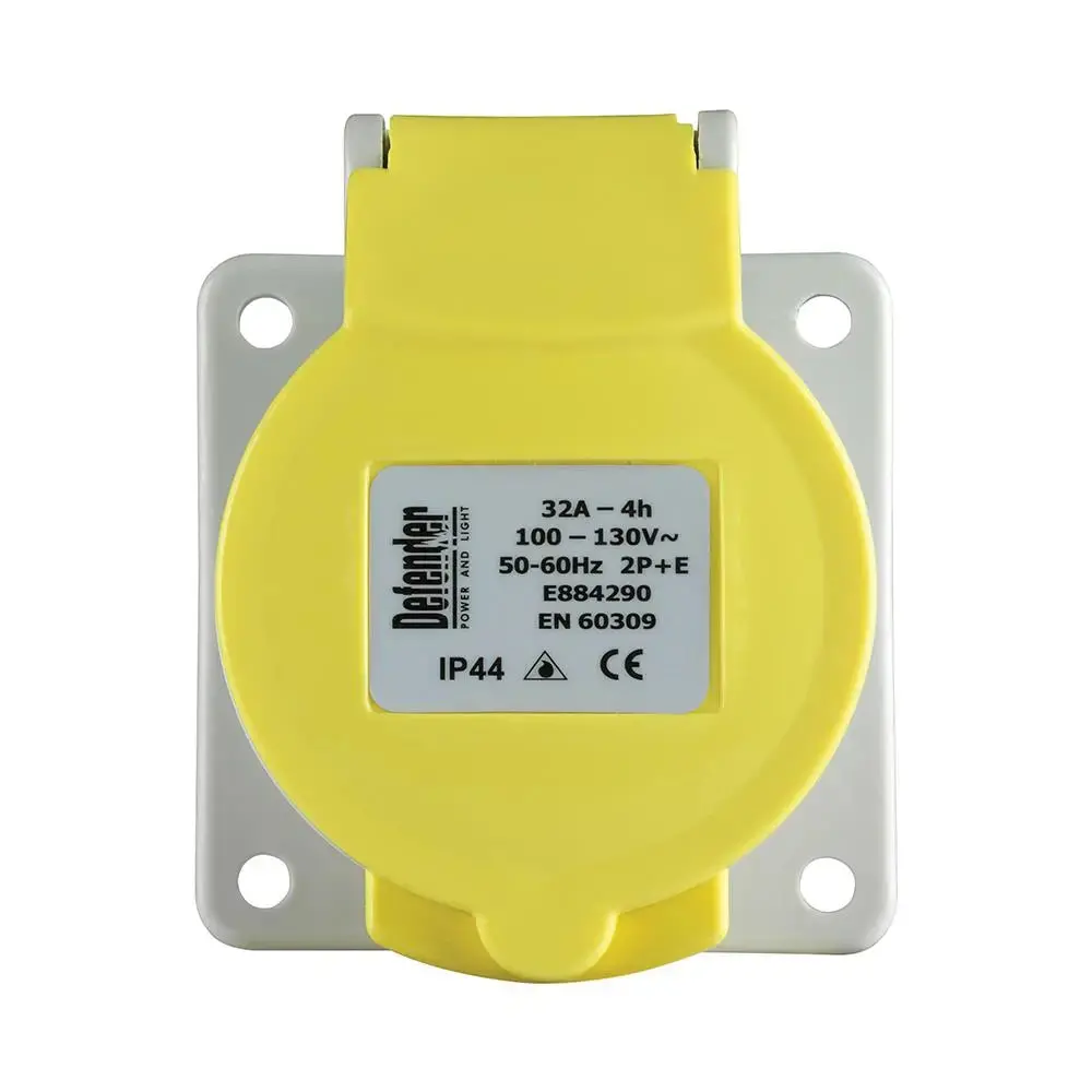 Defender 110V Panel Socket 32A E884290 1