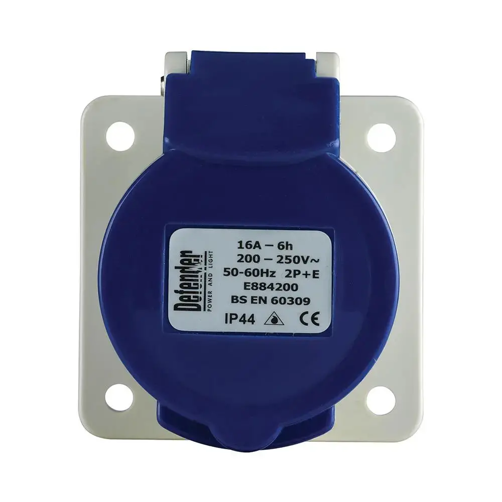 Defender 230V Panel Socket 16A E884200 1