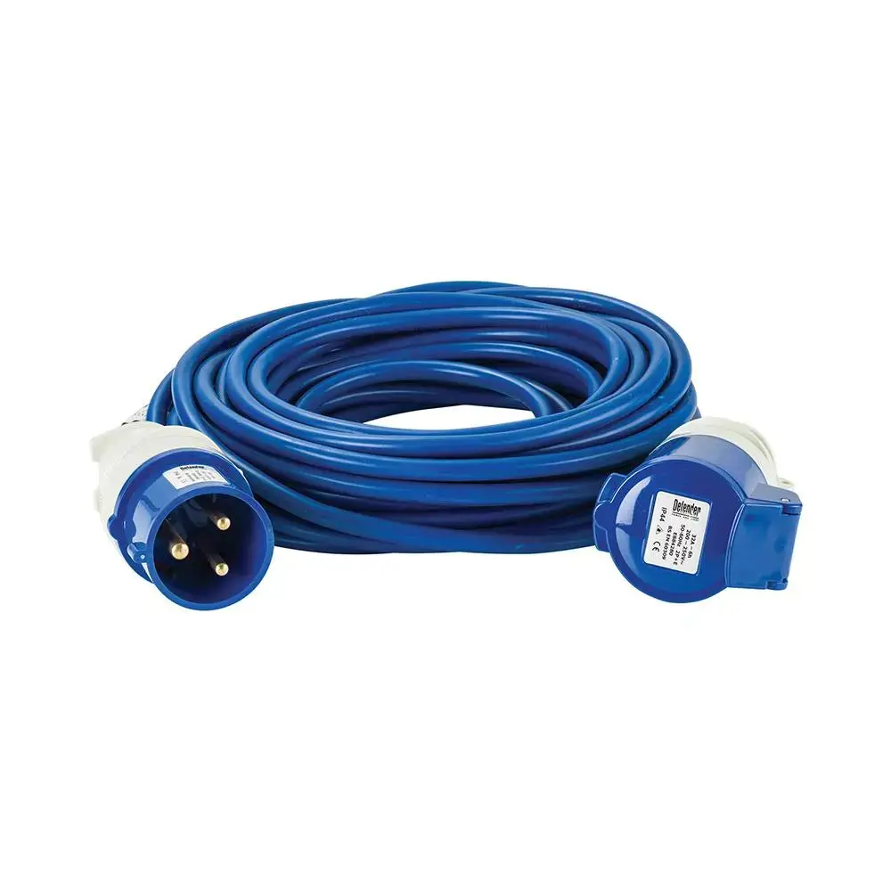 Defender Arctic Extension Lead Blue 2.5Mm2 32A 14M 230V E85237 1
