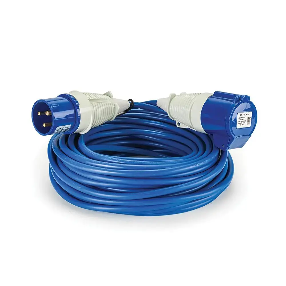 Defender Arctic Extension Lead Blue 2.5Mm2 32A 25M 230V E85249.5 1