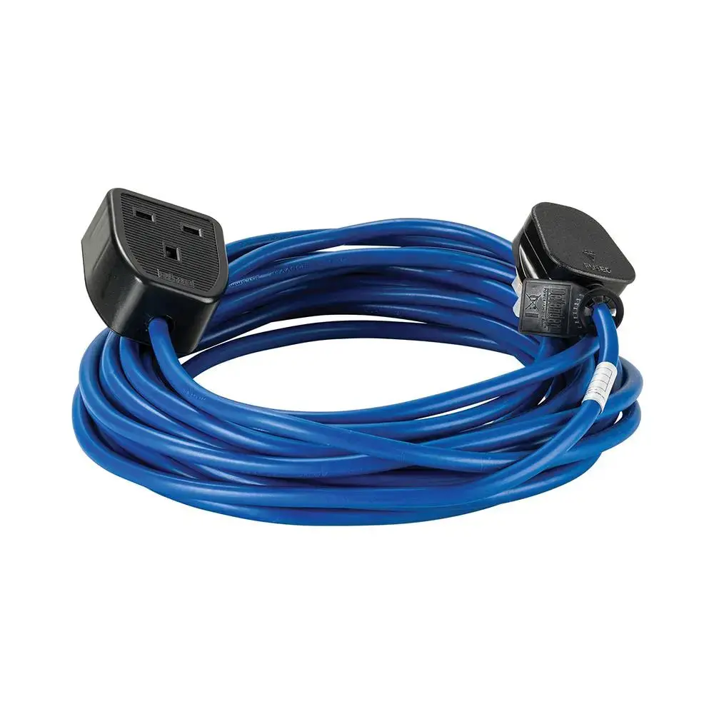 Defender Extension Lead Blue 1.5Mm2 13A 10M 230V E85223 1