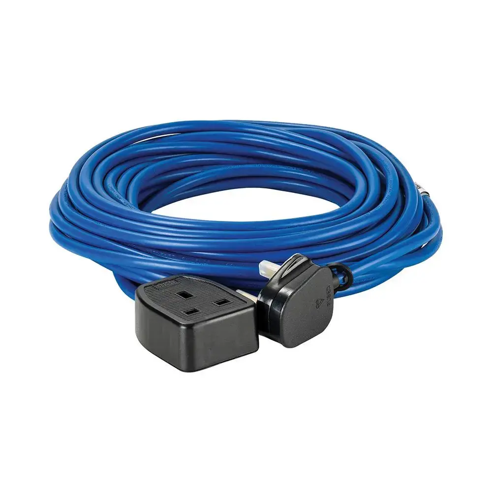 Defender Extension Lead Blue 1.5Mm2 13A 14M 230V E85222 1