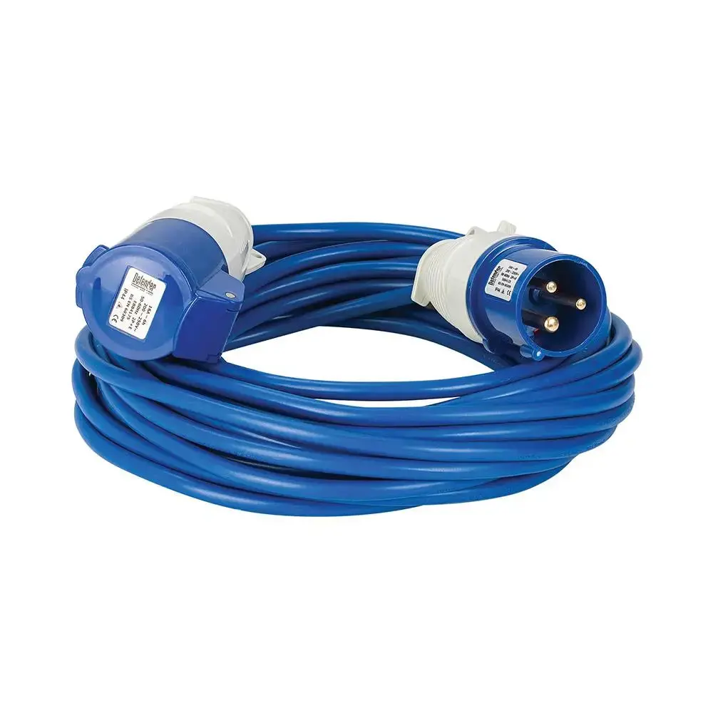 Defender Extension Lead Blue 2.5Mm2 16A 14M 230V E85221 1