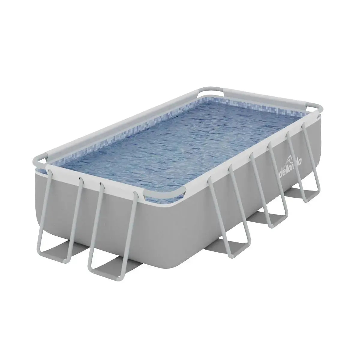 Dellonda 13Ft Deluxe Steel Swimming Pool With Filter Pump 1