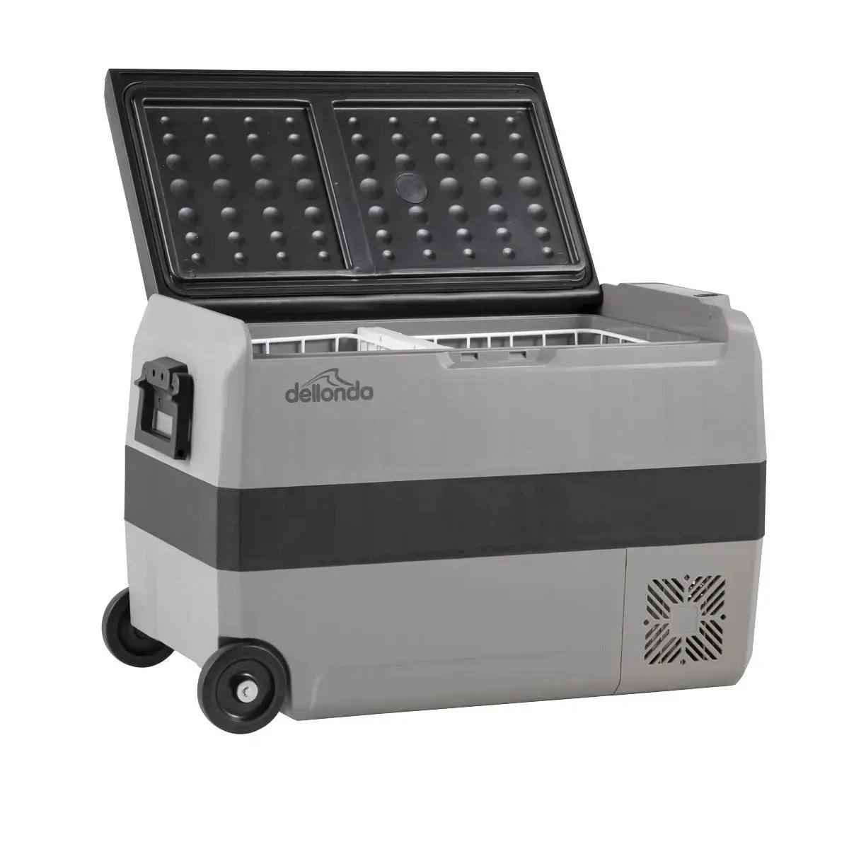 Dellonda 50L Portable Dual Zone Compressor Car Camping Fridge/Freezer 12/24V 1