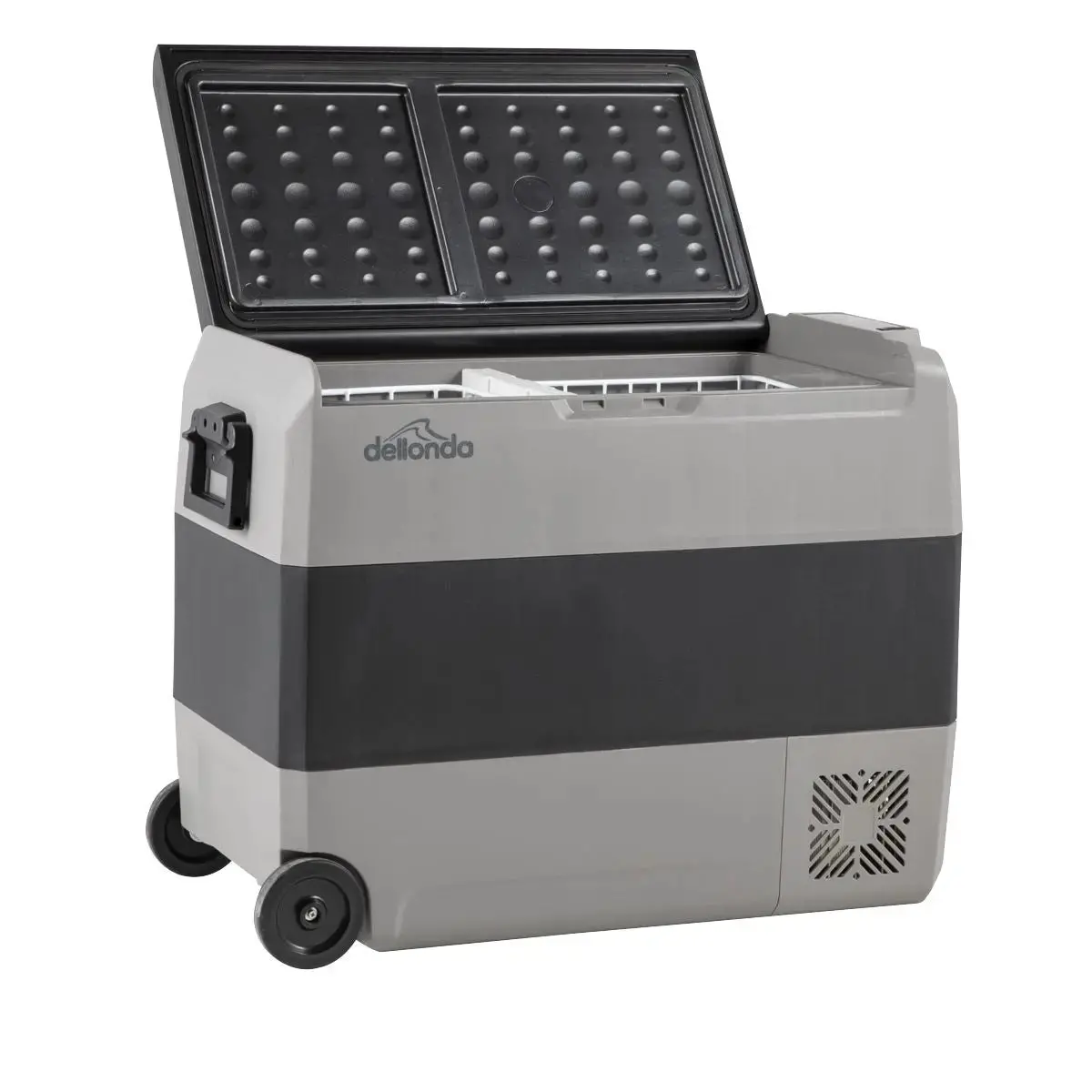 Dellonda 60L Portable Dual Zone Compressor Car Camping Fridge/Freezer 12/24V 1