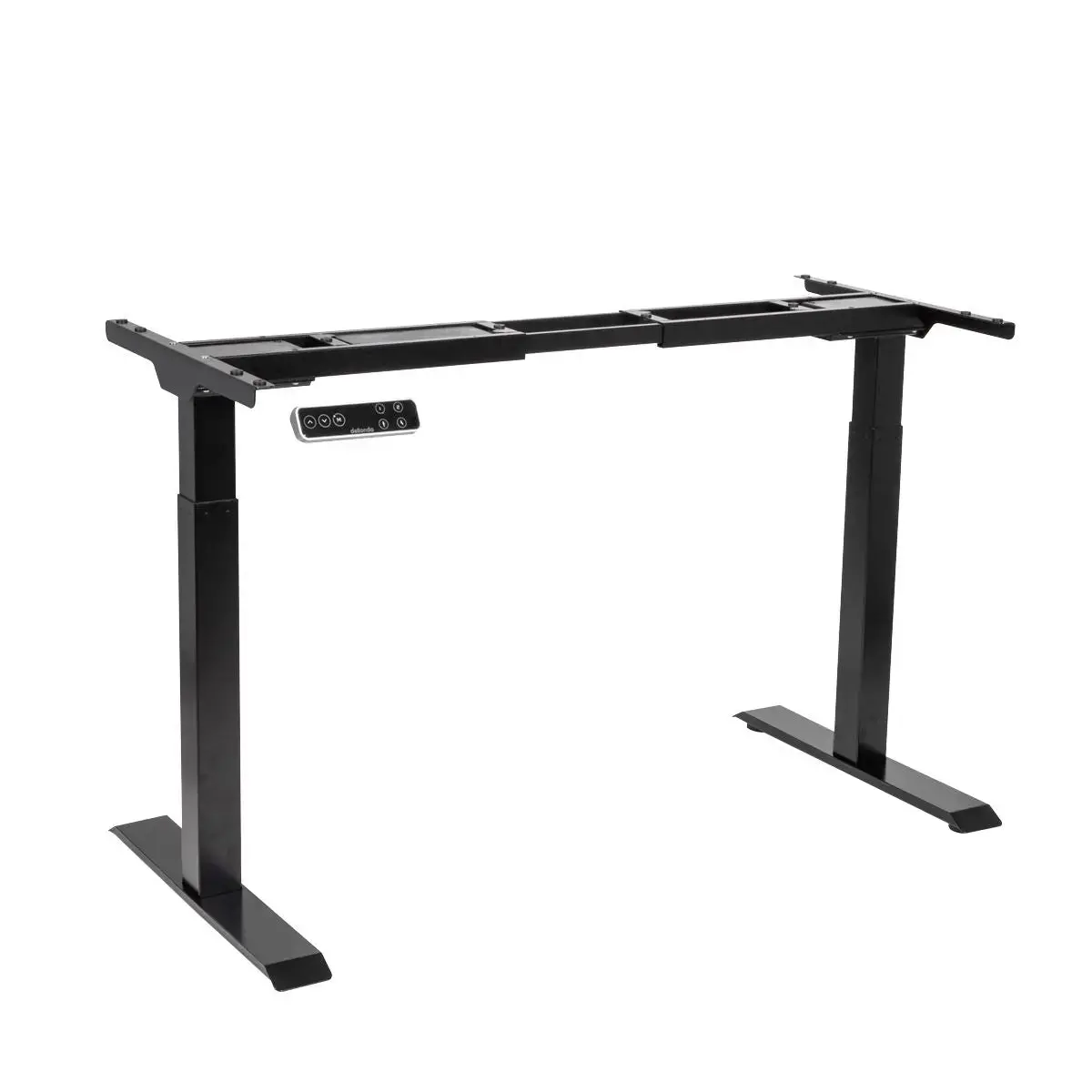 Dellonda Black Electric Adjustable Desk Frame, Digital Controls 100Kg Heavy Duty 1