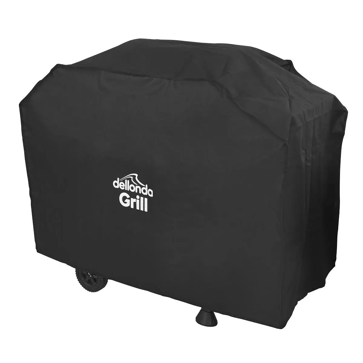 Dellonda Black Pvc Cover For Bbqs, Water-Resistant 1150 X 920Mm 1