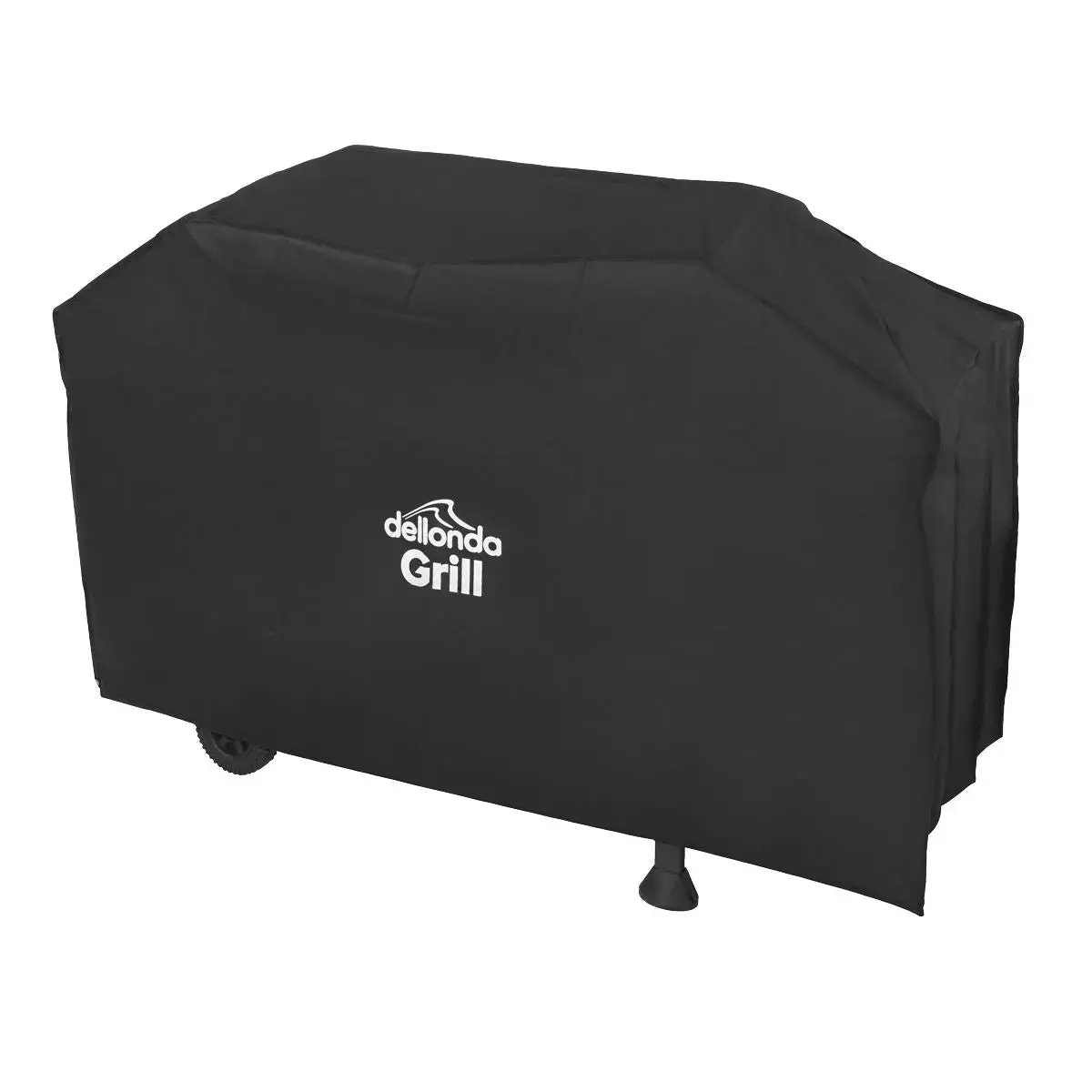 Dellonda Black Pvc Cover For Bbqs, Water-Resistant 1370 X 920Mm 1